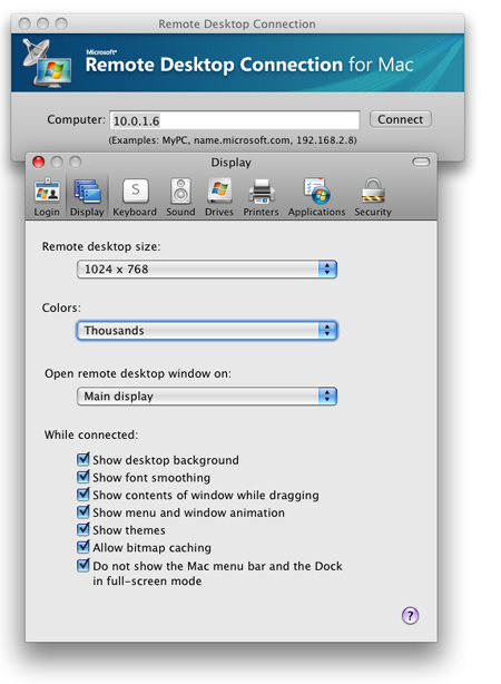 Microsoft Remote Desktop Connection Client For Mac 2