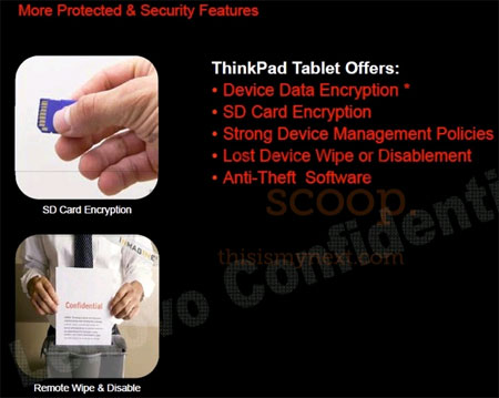 Lenovo ThinkPad Tablet будет оснащен 