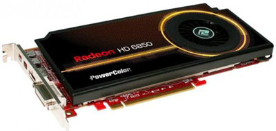 PowerColor HD6850 1GB GDDR5 Single Slot