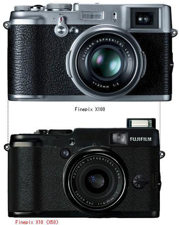 Камеры FujiFilm FinePix X100 и X10