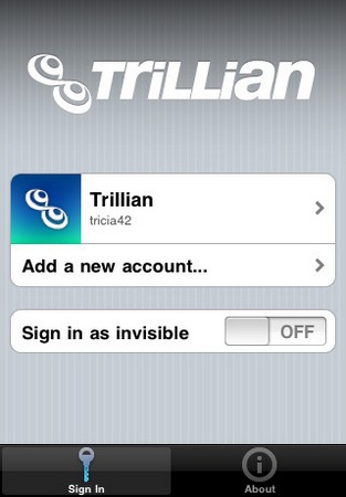 Trillian iPhone