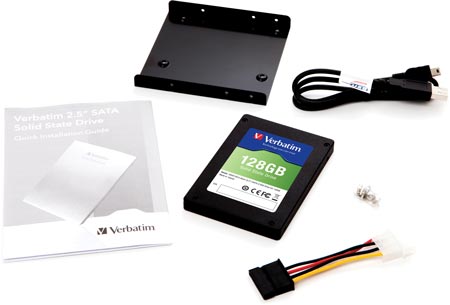 Verbatim предлагает наборы SATA-II SSD Upgrade Kit для модернизации ноутбуков