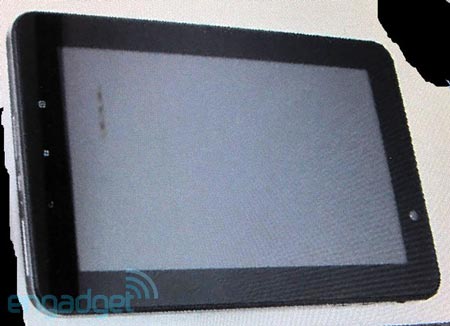 Первые снимки семидюймового планшета Lenovo IdeaPad