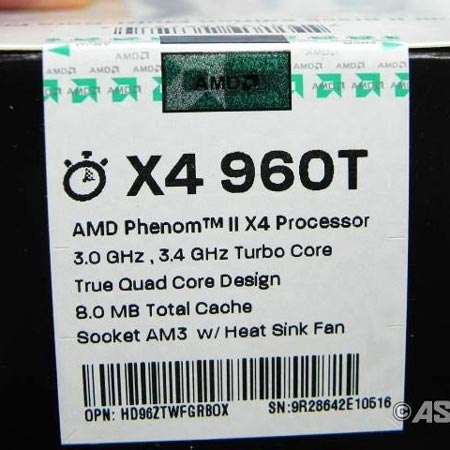 процессор AMD Phenom II X4 960T Black Edition