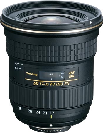 объектив Tokina SD 17-35mm F4 AT-X PRO FX