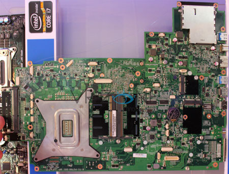 Материнская плата Clevo P270WM на чипсете Intel X79