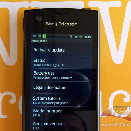 смартфон Sony Ericsson ST18i