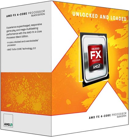 Упаковка процессора AMD FX