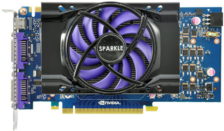3D-карта Sparkle GeForce GTX 550 Ti
