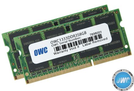 Модули памяти OWC для MacBook Pro