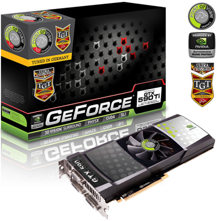 POV/TGT GeForce GTX 590 Charged