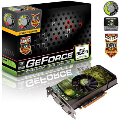 POV/TGT GeForce GTX 550 Ti Charged
