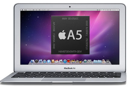 Apple тестирует MacBook Air на процессоре A5?