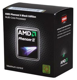коробка с процессором AMD Phenom II X4 980 Black Edition