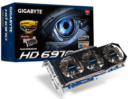 AMD Radeon HD 6970 оснащен GPU, работающим на частоте 920 МГц