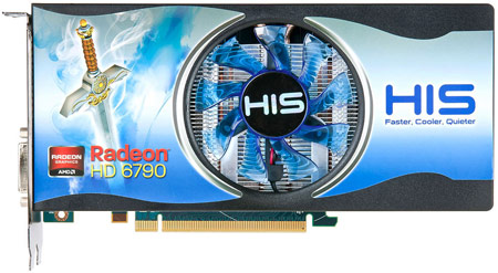 3D-карта HIS Intros Radeon HD 6790 Fan