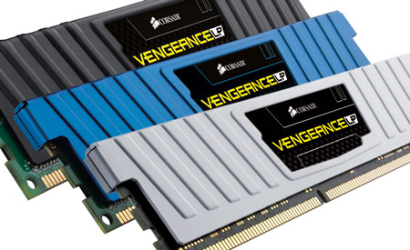 низкопрофильные модули памяти DDR3 Corsair Vengeance LP