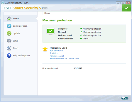 ESET Smart Security 5.0 Beta