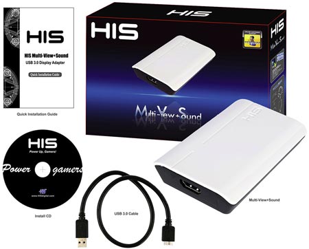 У HIS готов «первый в мире» переходник из USB 3.0 в HDMI