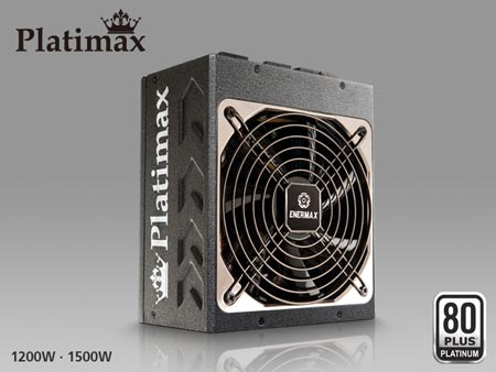 В серию Enermax Platimax входят БП мощностью от 500 до 1500 Вт