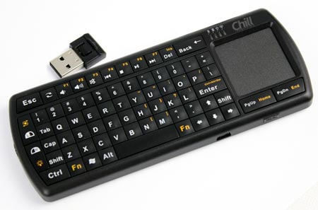 Chill Innovation ориентирует беспроводную мини-клавиатуру KB-1RF на владельцев HTPC