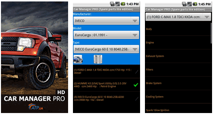 Car Manager Pro на Android