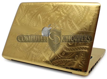 В Computer Choppers придумали покрыть Macbook Pro чистым золотом