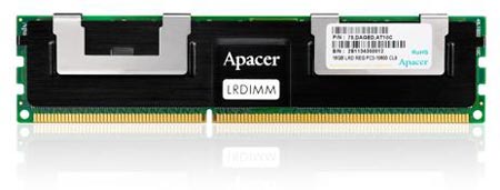 Новые серверные модули DDR3 LRDIMM Apacer