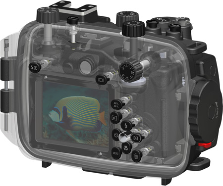 Fantasea Line анонсирует выпуск подводного бокса для камеры Nikon COOLPIX P7100