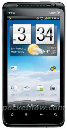 изображение смартфона HTC EVO Design 4G