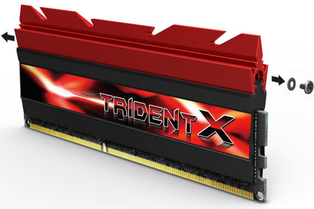 Наборы модулей памяти G.SKILL TridentX DDR3-2800 и DDR3-2666 рассчитаны на процессоры Intel Core третьего поколения