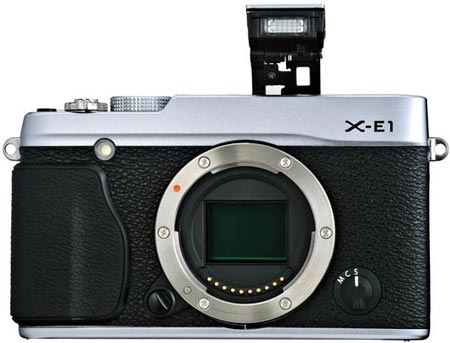 В Сети появились изображения и спецификации беззеркальной камеры Fujifilm X-E1