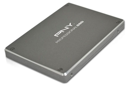 PNY использует в твердотельных накопителях серии Professional SSD контроллеры SandForce SF-2281 и SF-2282 