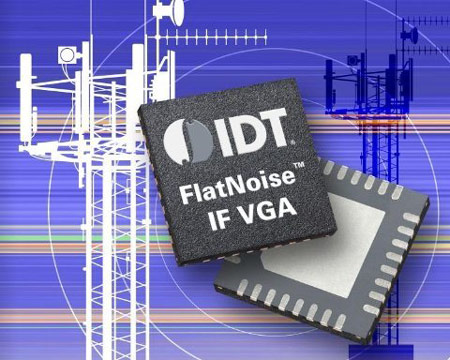 У IDT готовы первые в отрасли усилители FlatNoise для приемопередатчиков базовых станций 4G