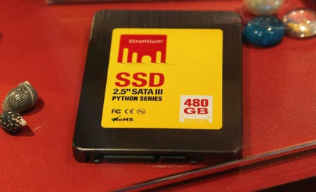 SSD Strontium Python объемом 480 ГБ