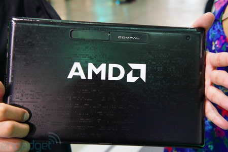 AMD показала планшет на APU Trinity A6 с Windows 8