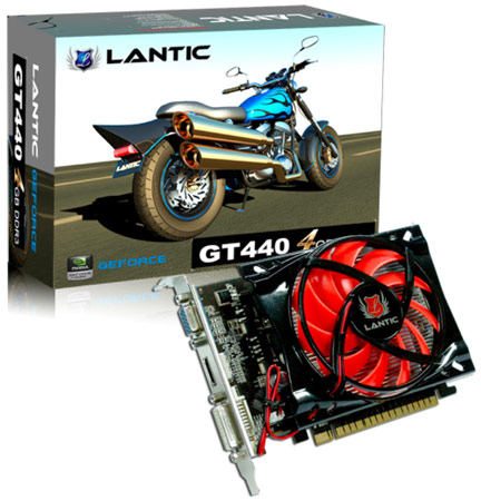 Lantic Technology оснащает 3D-карту GT440 4 ГБ памяти 