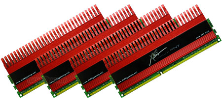 Серия PNY Technologies XLR8 пополнилась наборами модулей памяти DDR3-2133 суммарным объемом 16 ГБ