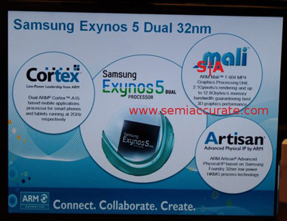 Появились первые сведения об однокристальных системах Samsung Exynos 5 