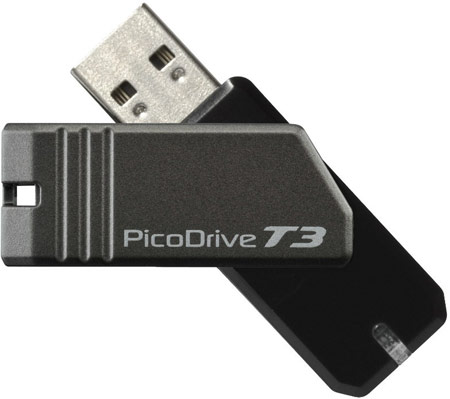 Green House оснащает флэш-накопитель PicoDrive T3 интерфейсом USB 3.0