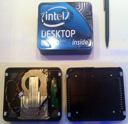Мини-компьютер Intel NUC на плате размерами 10х10 см оснащен интерфейсами Thunderbolt и USB 3.0