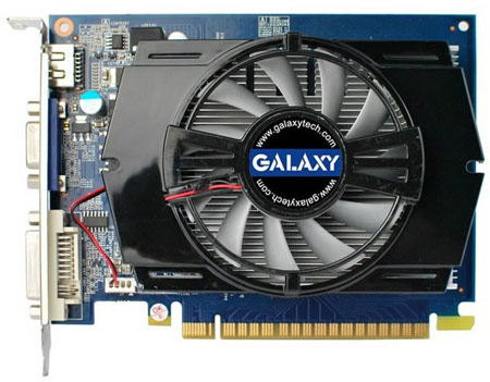 В серию Galaxy GeForce GT 600 вошли модели GeForce GT 610, GeForce GT 620 и GeForce GT 630