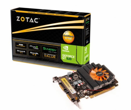 ZOTAC представила 3D-карты серии GeForce 600 