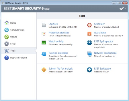 ESET Smart Security 6 Beta