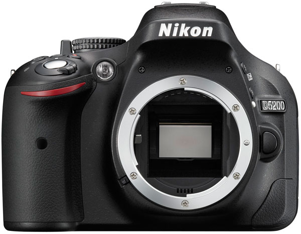 Представлена зеркальная камера Nikon D5200