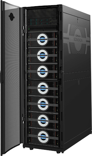 Пропускная способность хранилища Cray Sonexion 1600 превышает 1 ТБ/с