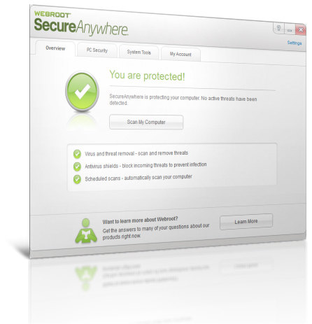 Webroot SecureAnywhere AntiVirus