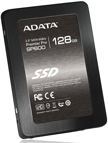 Твердотельные накопители ADATA Premier Pro SP600 оснащены интерфейсом SATA 6 Гбит/с