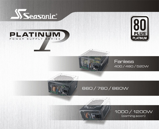 Важной особенностью БП Seasonic Platinum мощностью 660 Вт и выше является «полупассивный» режим