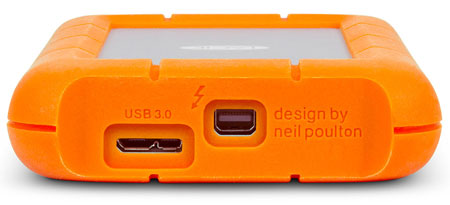 Накопители LaCie Rugged USB 3.0 Thunderbolt в усиленном исполнении